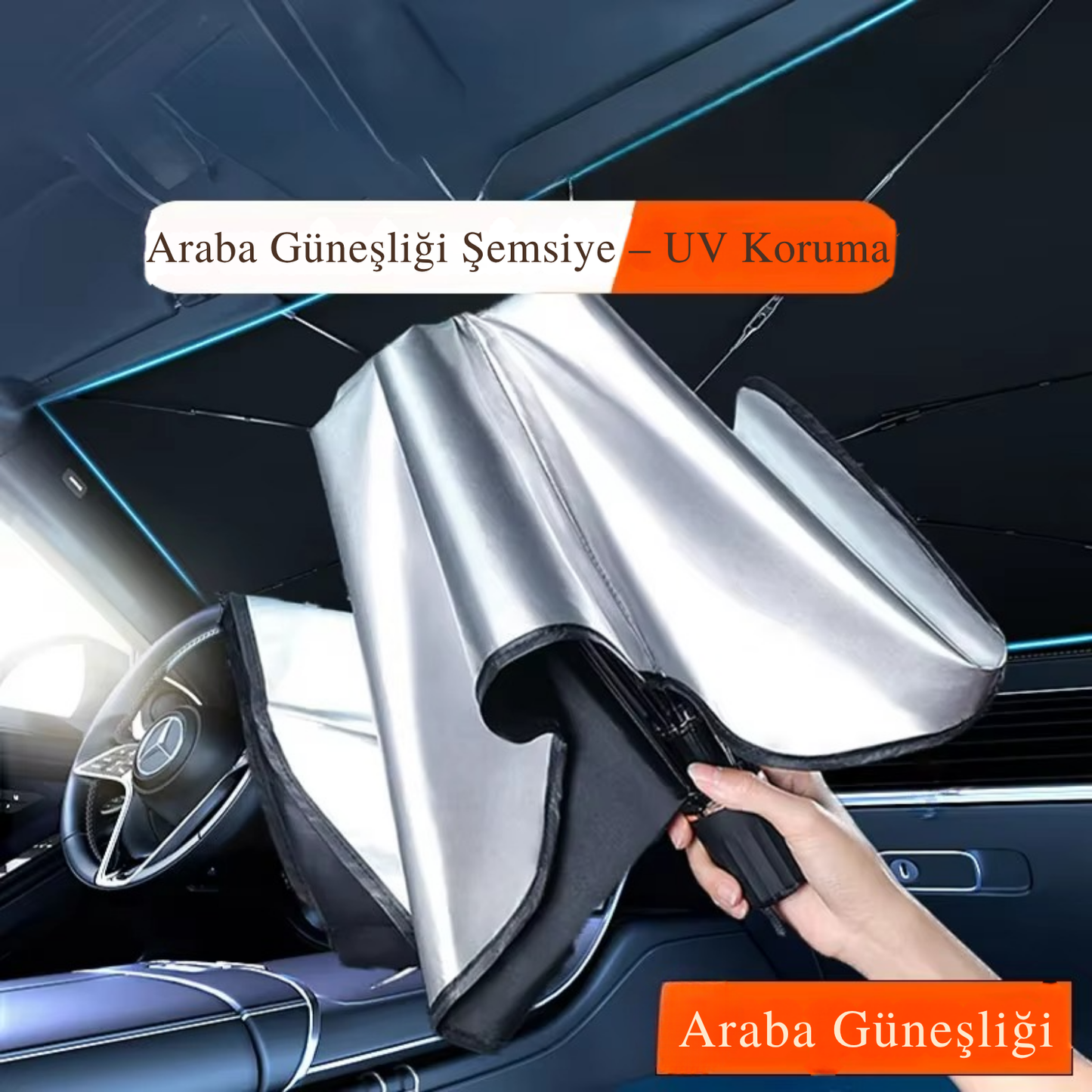 Mogany-Araba Güneşliği